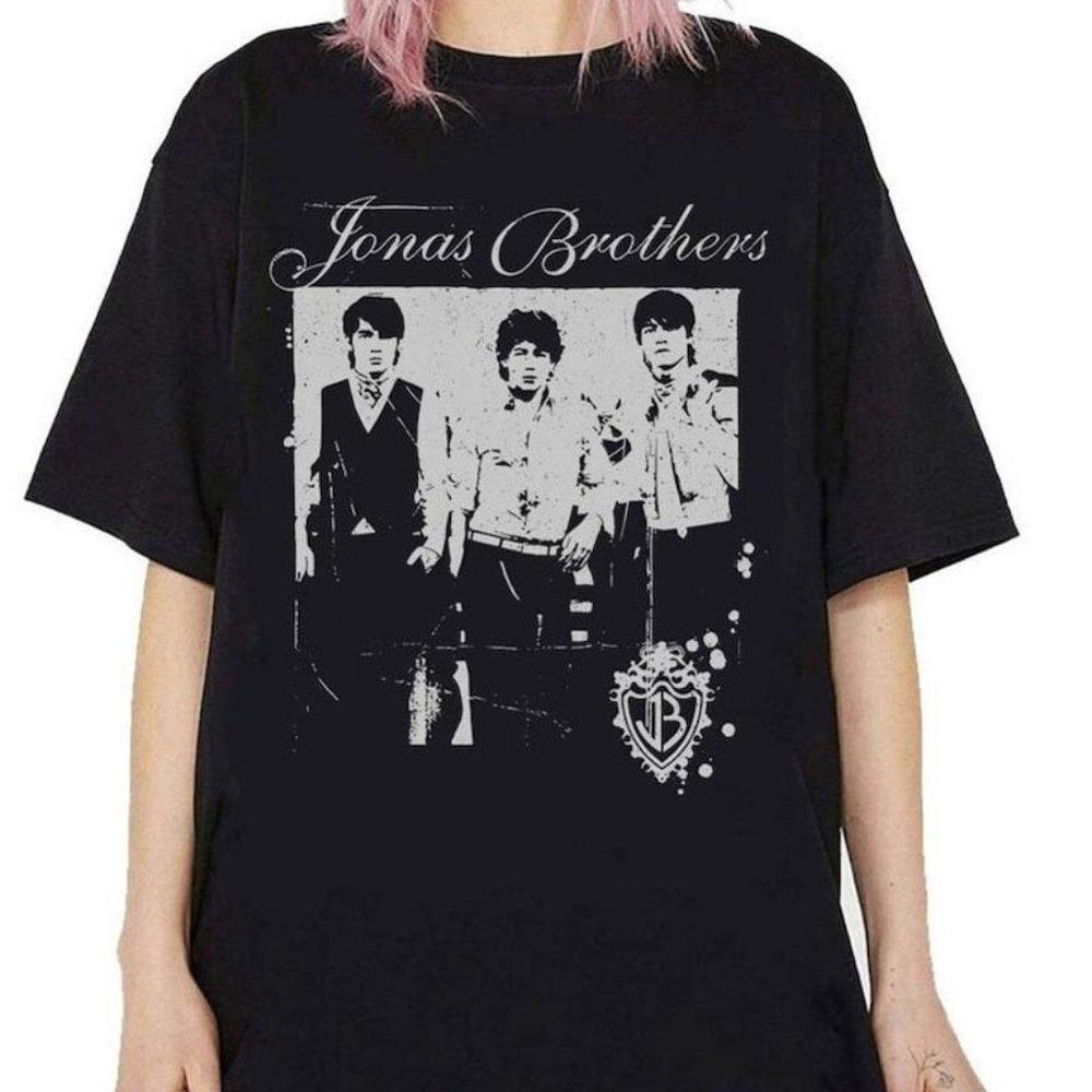 Jonas Brothers Vintage Shirt Five Albums One Night Tour Shirt
